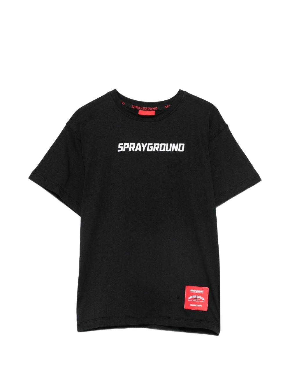 T-shirt per bambino Sprayground Kids con stampa SPY1565 BLK SPRAYGROUND KIDS 