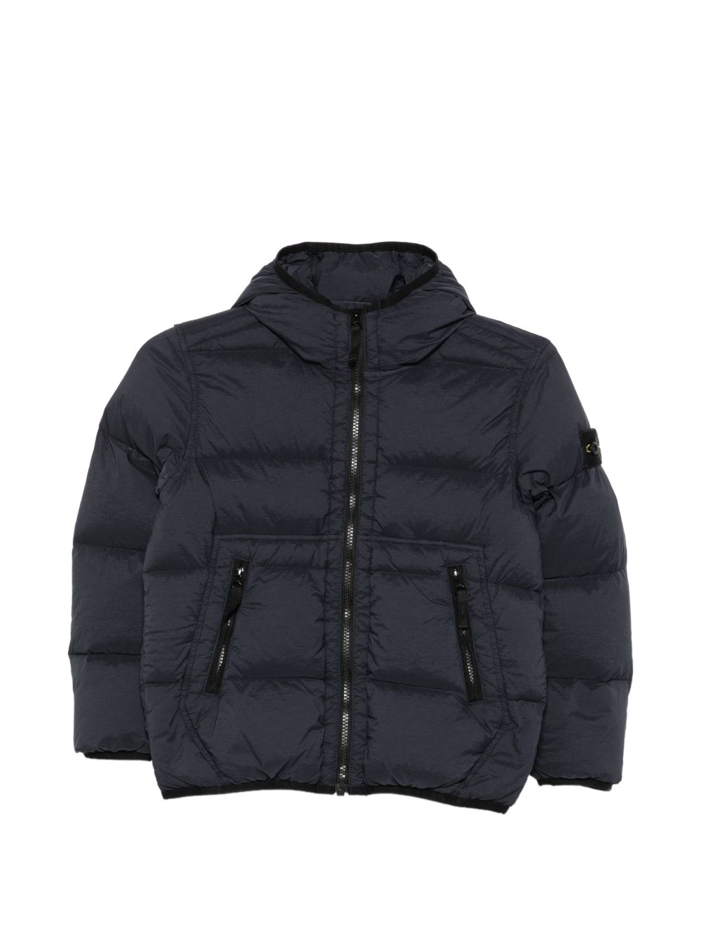 Giubbino per bambino Stone Island Junior con patch L2S164100004S0028 V0020 STONE ISLAND JUNIOR 