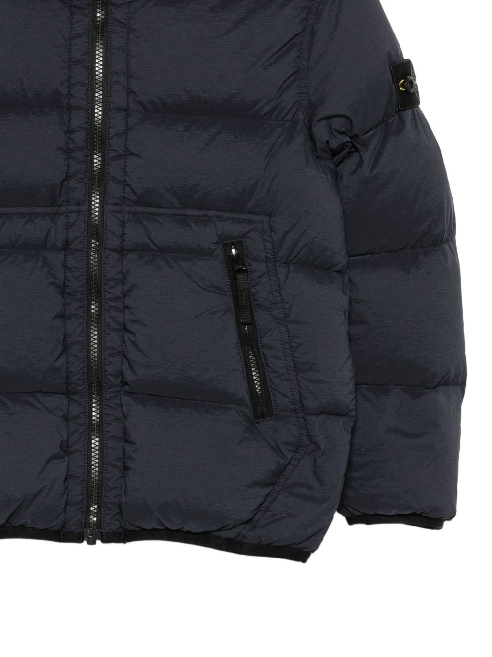 Giubbino per bambino Stone Island Junior con patch L2S164100004S0028 V0020 STONE ISLAND JUNIOR 