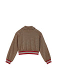 Giacca per bambina Twinset Kids pied de poule 262GJ2090 13819 TWINSET KIDS 