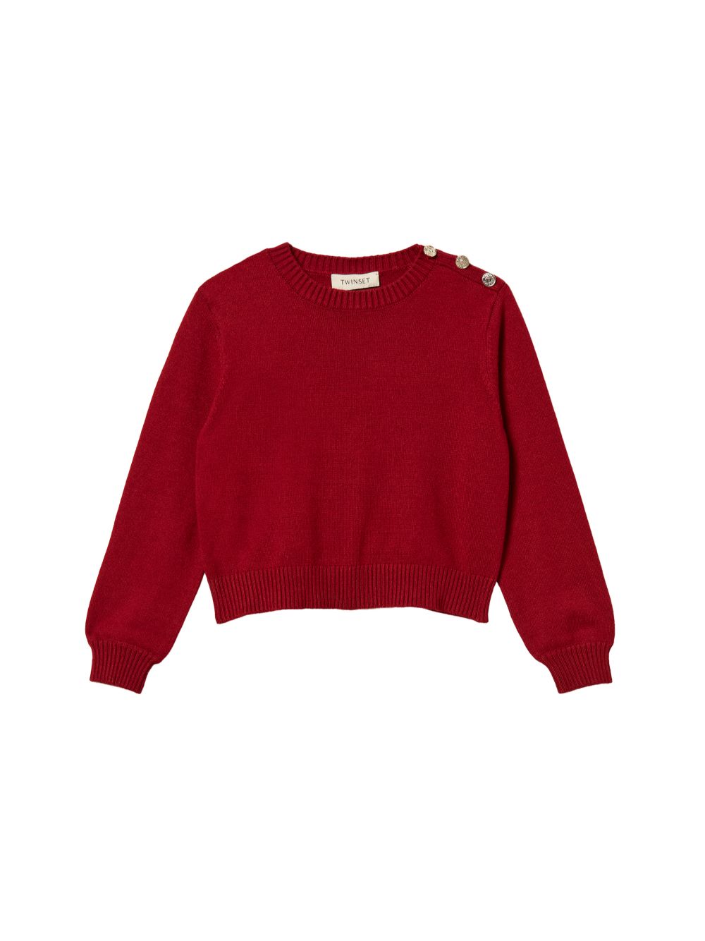 Maglione per bambina Twinset Kids con bottoni 262GJ3031 13704 TWINSET KIDS 