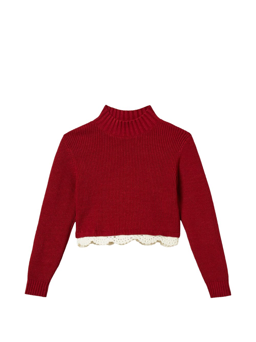 Lupetto per bambina Twinset Kids a collo alto 262GJ3080 13783 TWINSET KIDS 