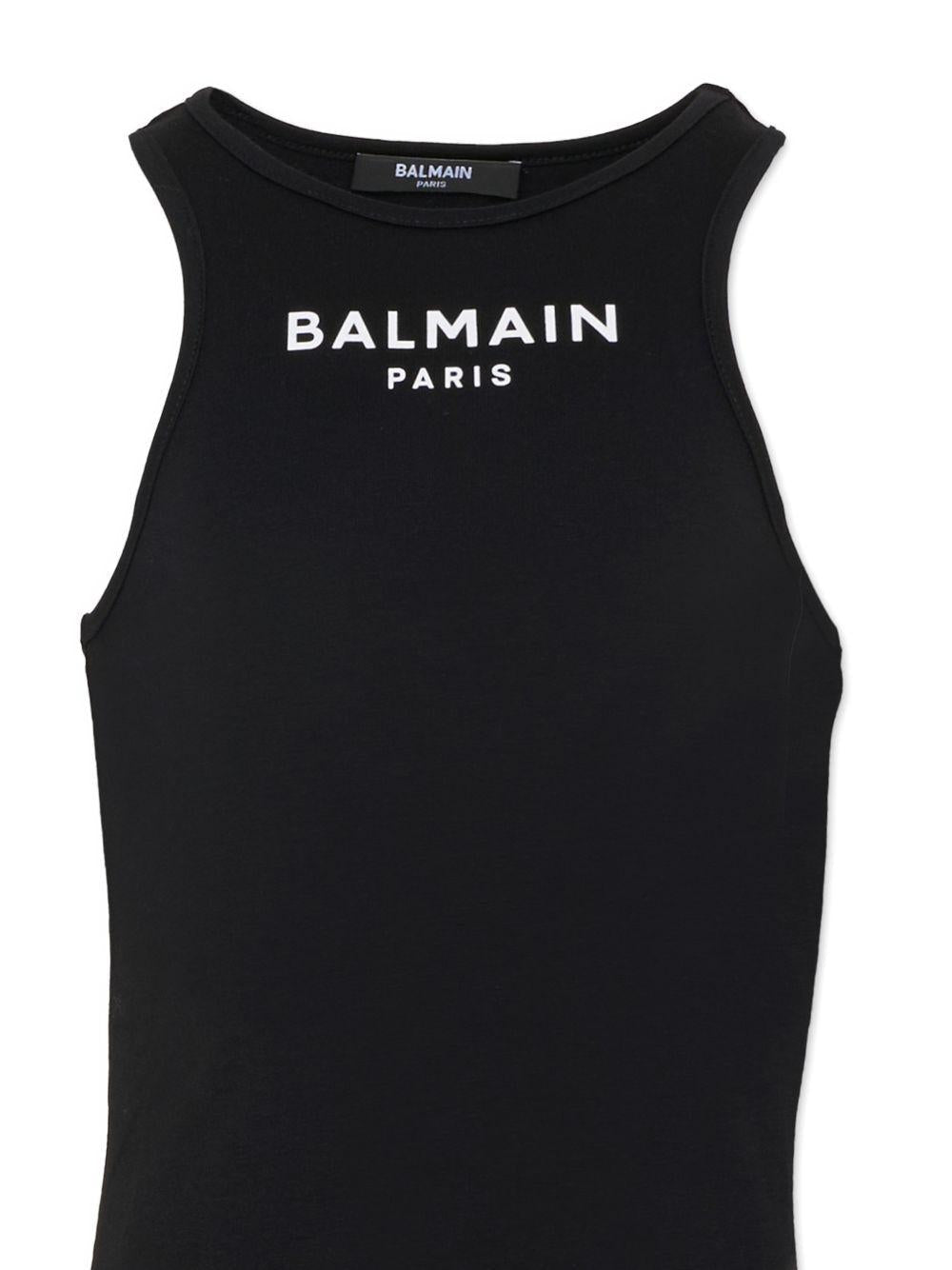 Abito per bambina Balmain Kids con logo - Ninna Nanna