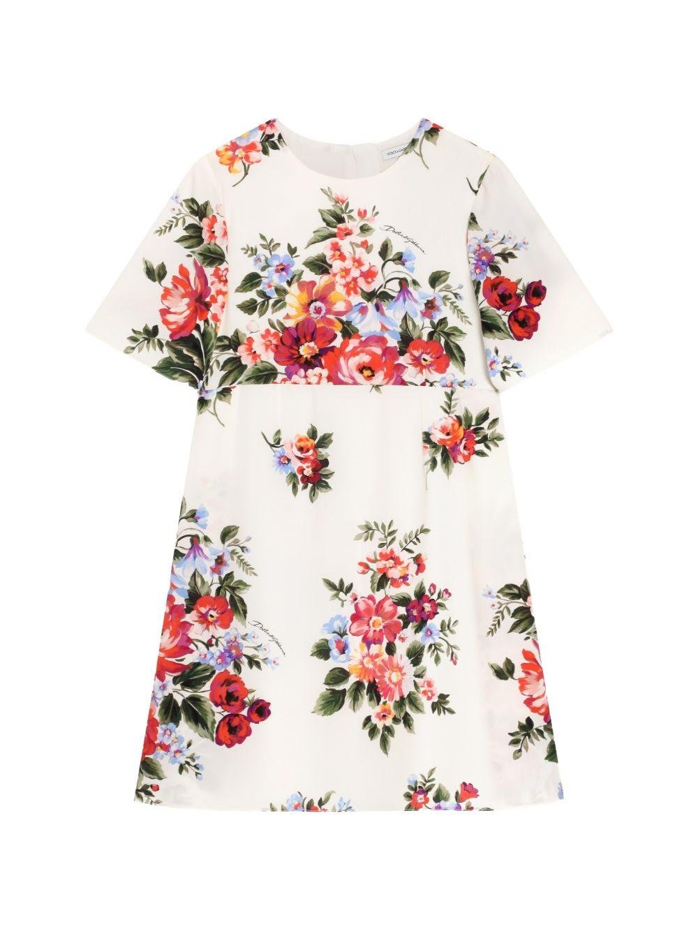 Abito per bambina Dolce & Gabbana Kids bouquet - Ninna Nanna
