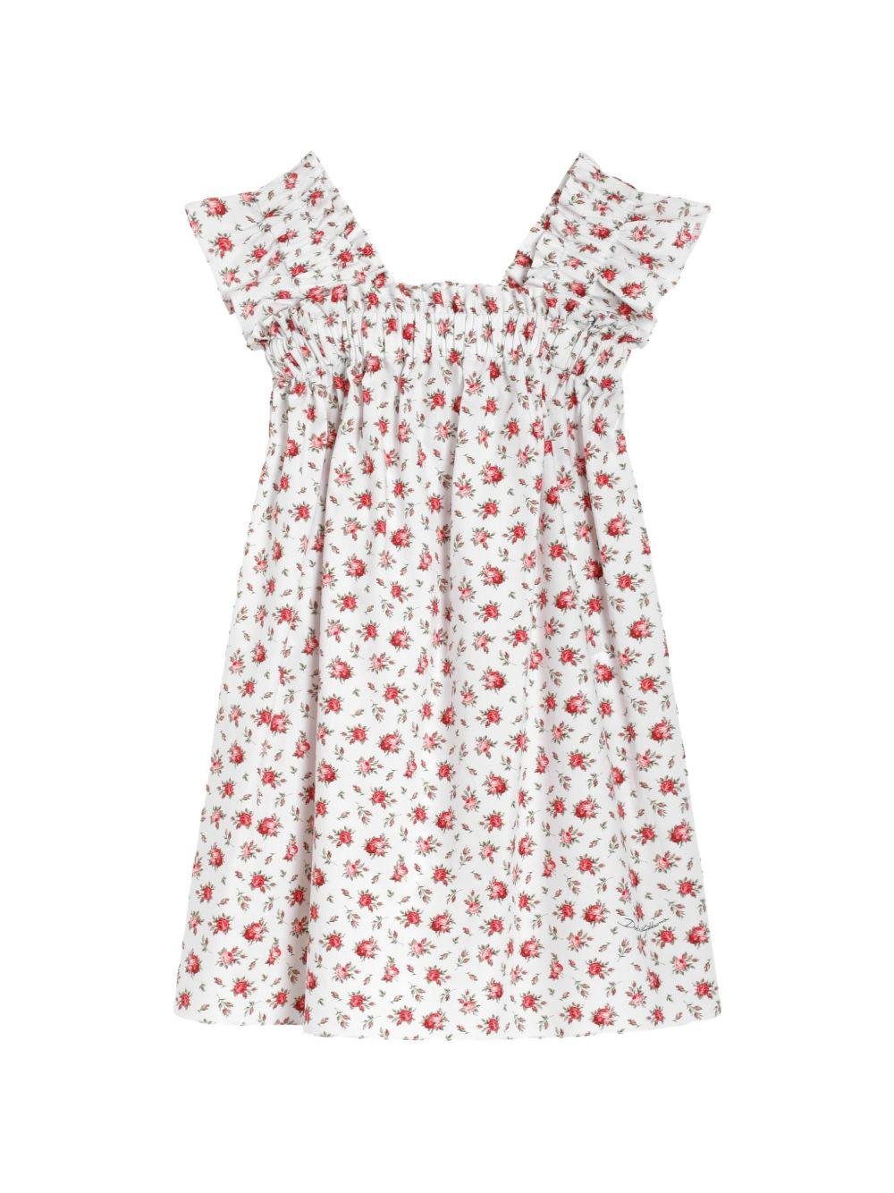 Abito per bambina Dolce & Gabbana Kids con rose - Ninna Nanna