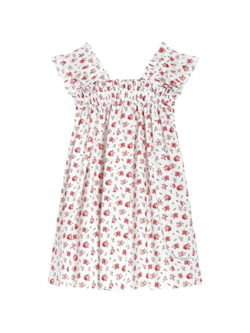 Abito per bambina Dolce & Gabbana Kids con rose - Ninna Nanna