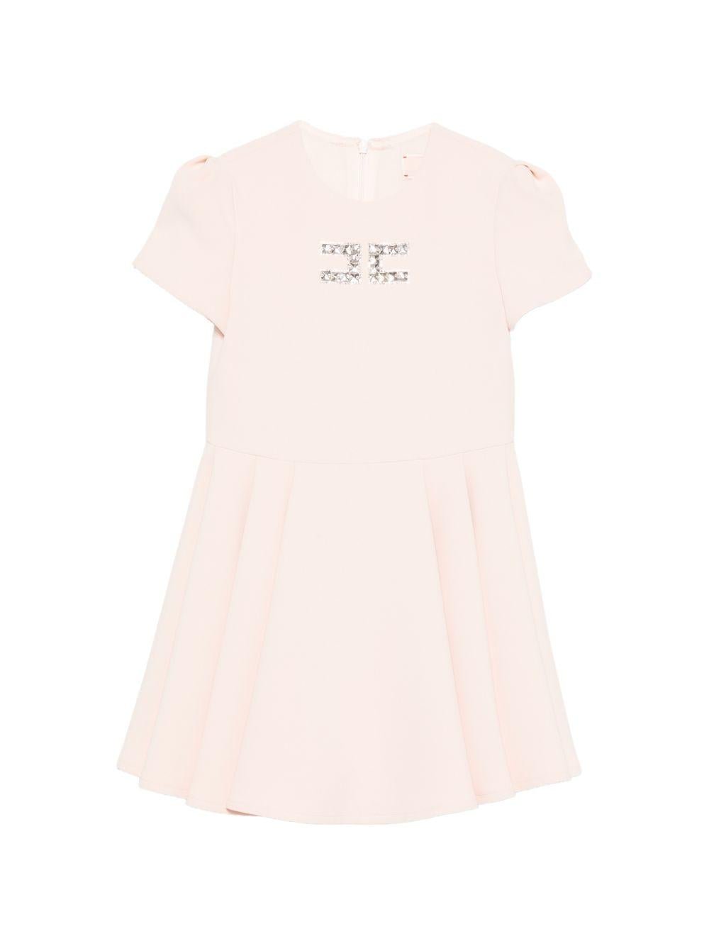 Abito per bambina Elisabetta Franchi Kids con logo - Ninna Nanna