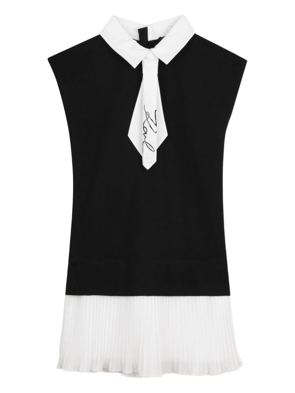 Abito per bambina Karl Lagerfeld Kids smanicato - Ninna Nanna