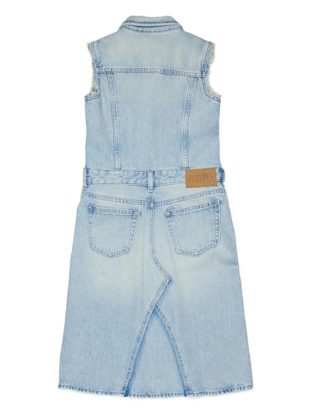 Abito per bambina Maison Margiela Kids in jeans - Ninna Nanna