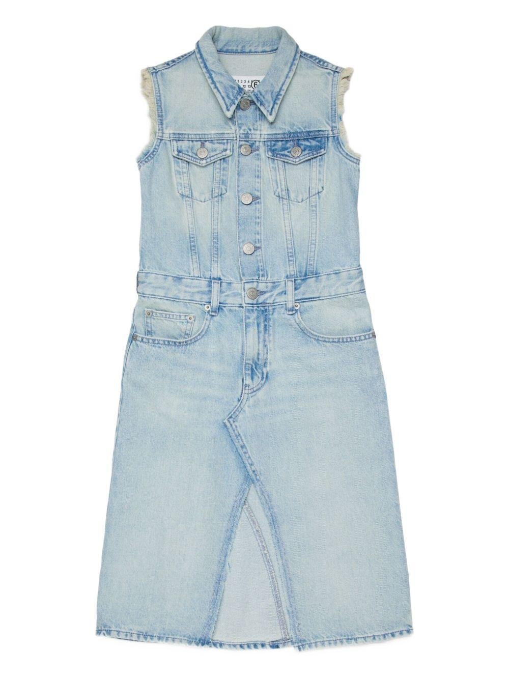Abito per bambina Maison Margiela Kids in jeans - Ninna Nanna