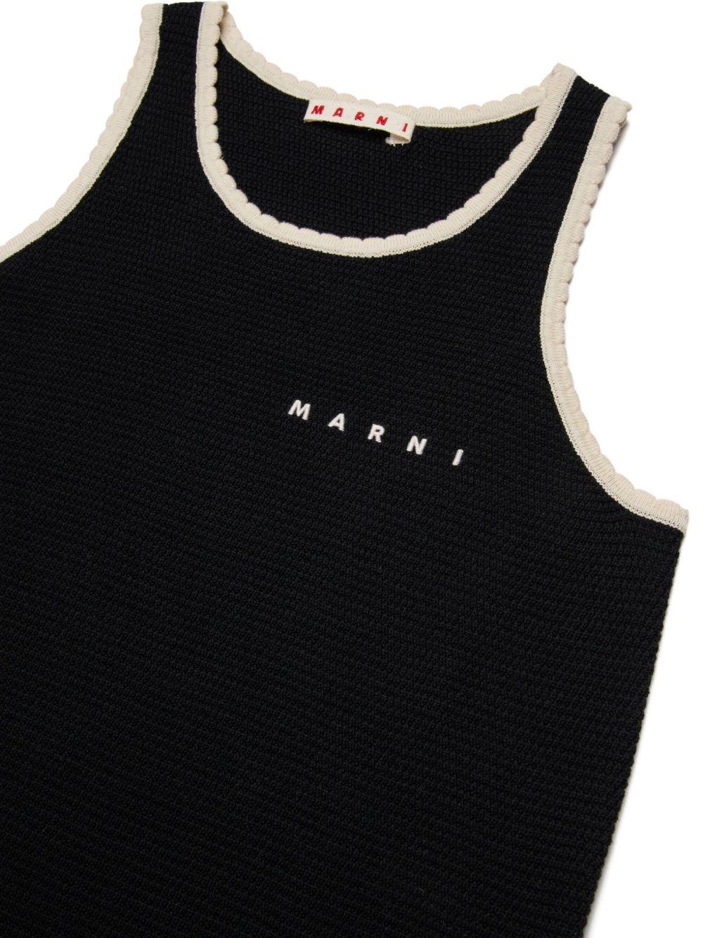 Abito per bambina Marni kids con fiore - Ninna Nanna