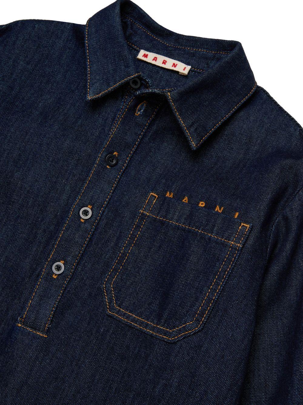 Abito per bambina Marni Kids in denim - Ninna Nanna
