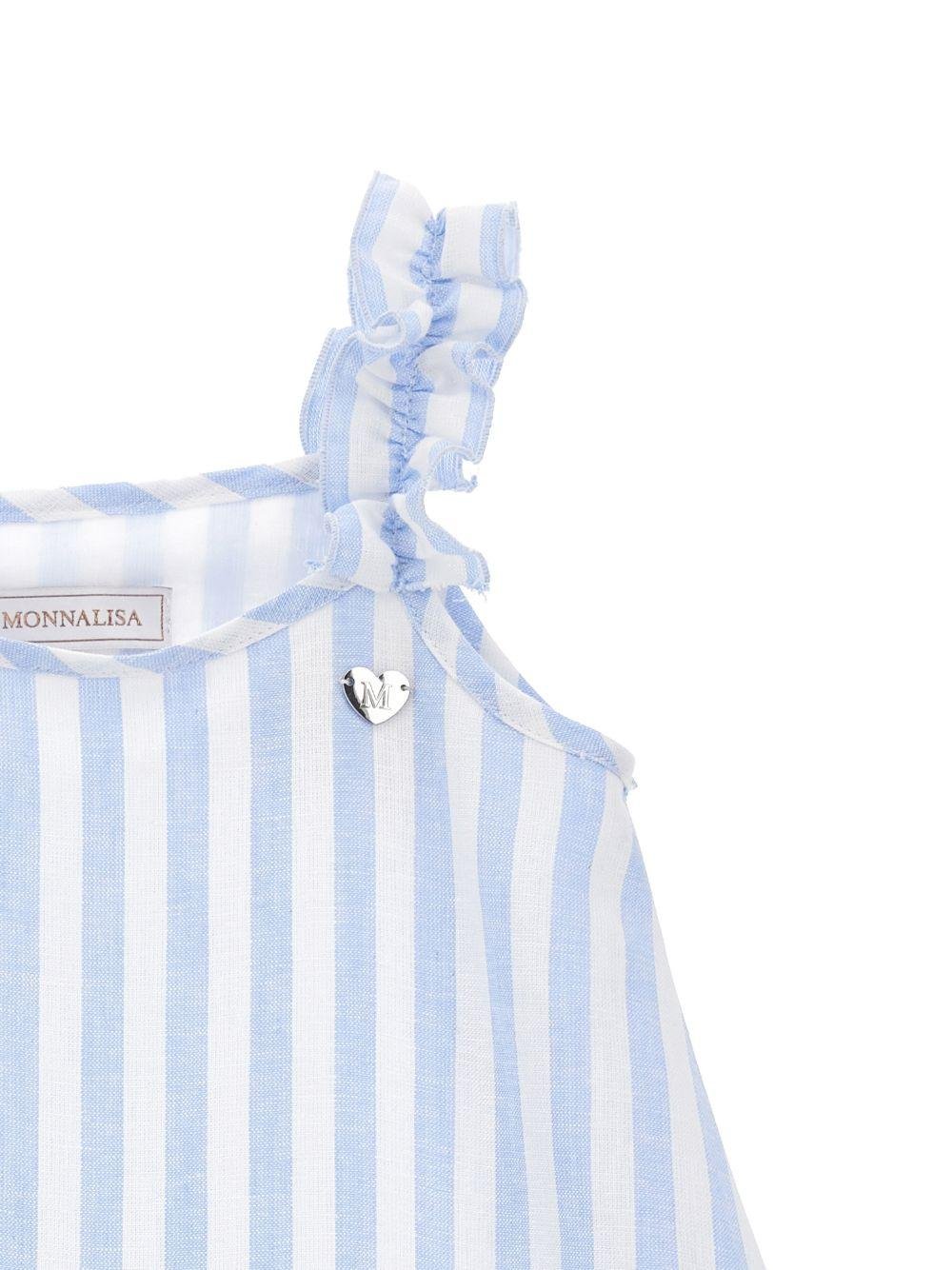Abito per bambina Monnalisa a righe - Ninna Nanna