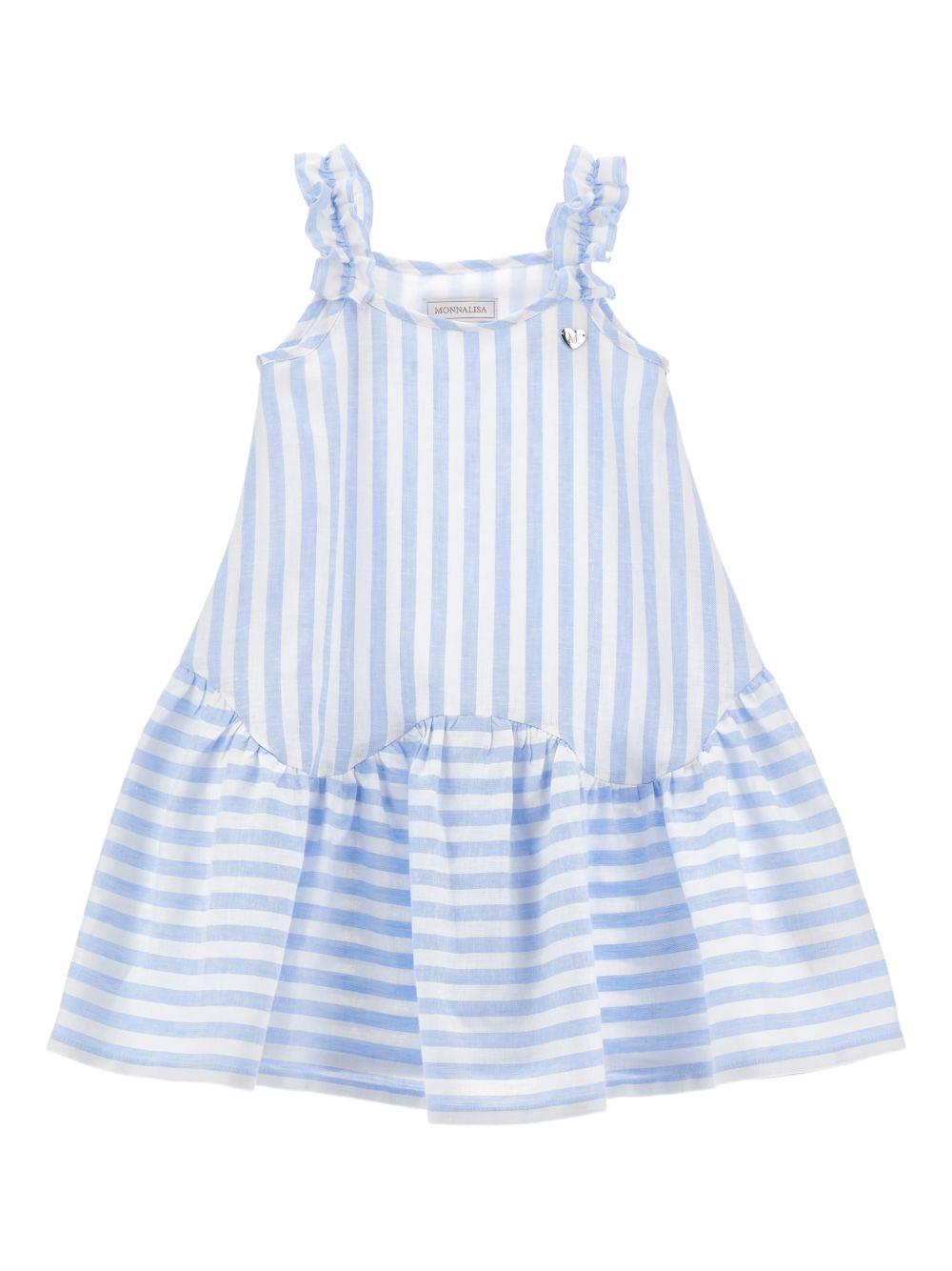 Abito per bambina Monnalisa a righe - Ninna Nanna