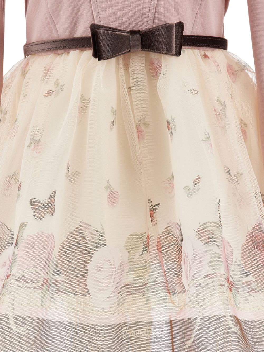 Abito per bambina Monnalisa con tulle - Ninna Nanna