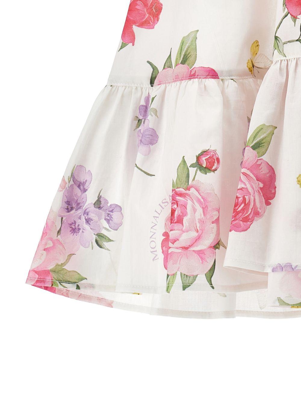 Abito per bambina Monnalisa floreale - Ninna Nanna