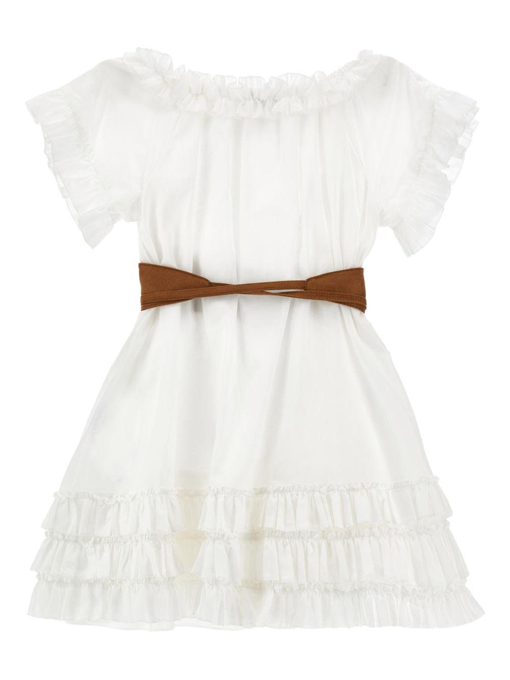 Abito per bambina Monnalisa Frou Frou - Ninna Nanna