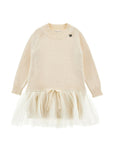 Abito per bambina Monnalisa in maglia - Ninna Nanna