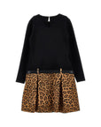 Abito per bambina Monnalisa leopardato - Ninna Nanna
