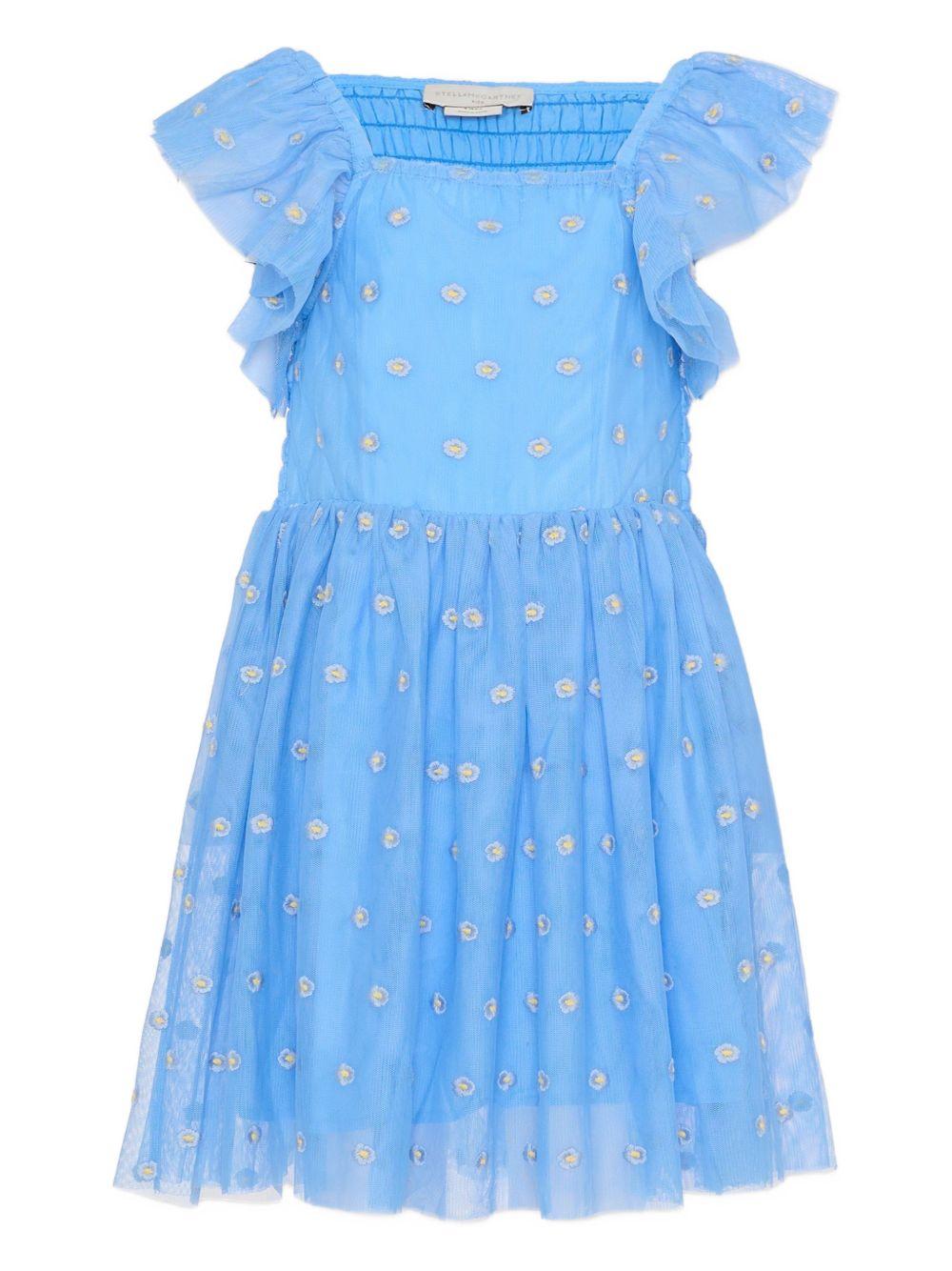 Abito per bambina Stella McCartney Kids con fiori - Ninna Nanna