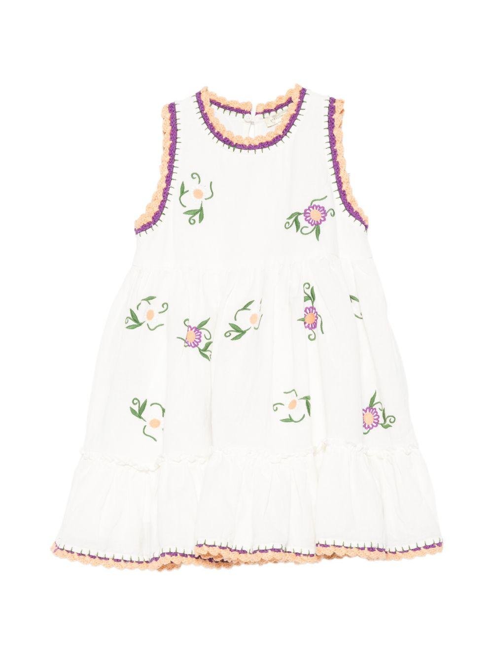 Abito per bambina Stella McCartney Kids con ricami - Ninna Nanna