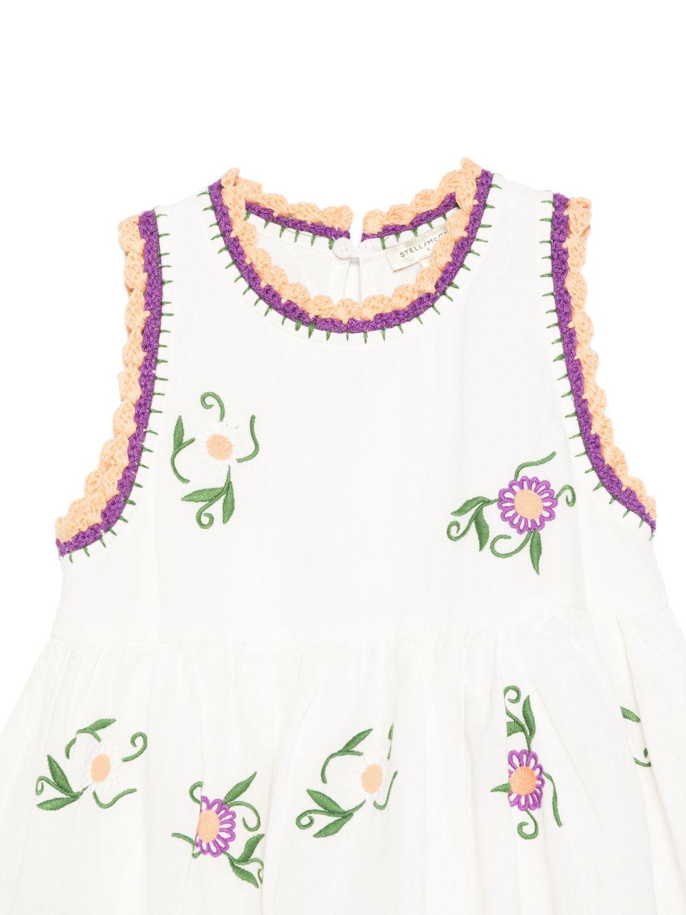 Abito per bambina Stella McCartney Kids con ricami - Ninna Nanna