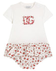 Abito per neonata Dolce & Gabbana Kids a fiori - Ninna Nanna