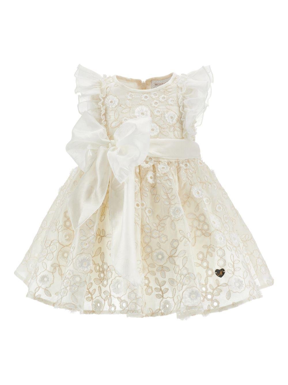Abito per neonata Monnalisa a fiori - Ninna Nanna