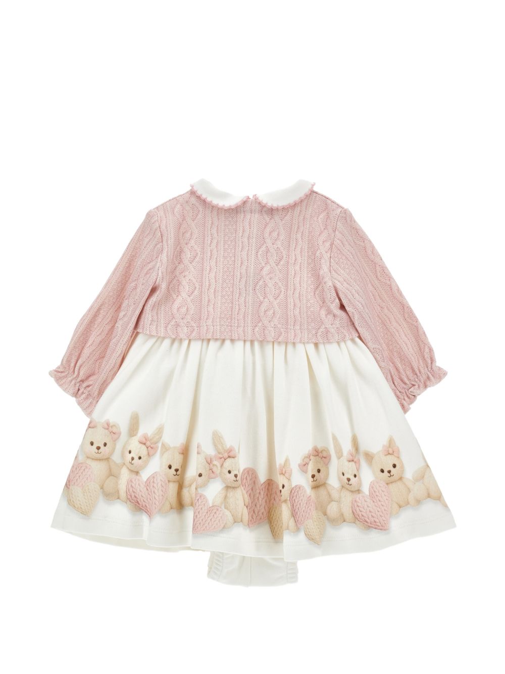 Abito per neonata Monnalisa con cardigan - Ninna Nanna