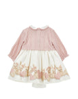 Abito per neonata Monnalisa con cardigan - Ninna Nanna