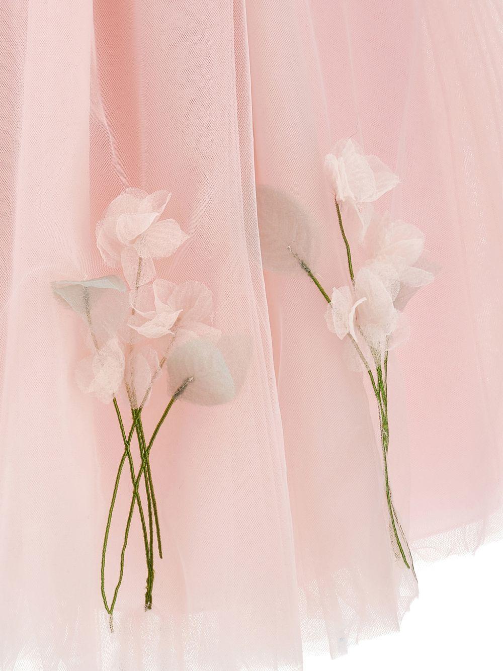 Abito per neonata Monnalisa con fiori - Ninna Nanna