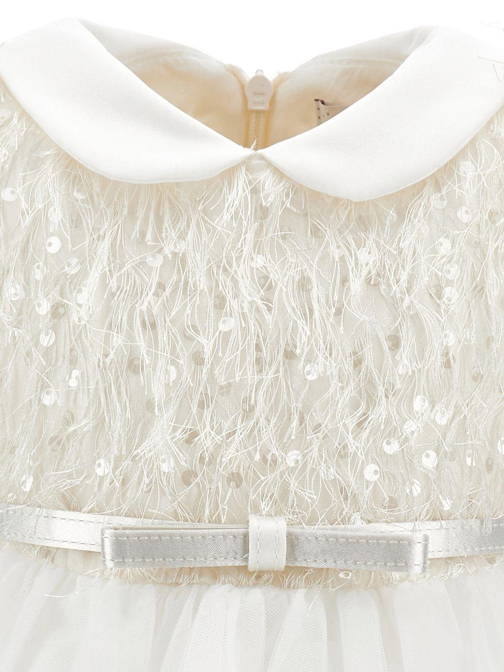 Abito per neonata Monnalisa con paillettes - Ninna Nanna