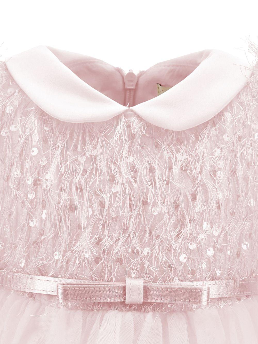 Abito per neonata Monnalisa con paillettes - Ninna Nanna