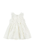 Abito per neonata Monnalisa con rouches - Ninna Nanna