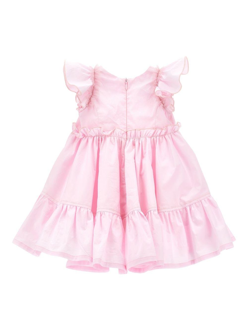 Abito per neonata Monnalisa con rouches - Ninna Nanna