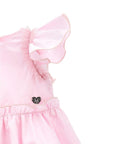 Abito per neonata Monnalisa con rouches - Ninna Nanna