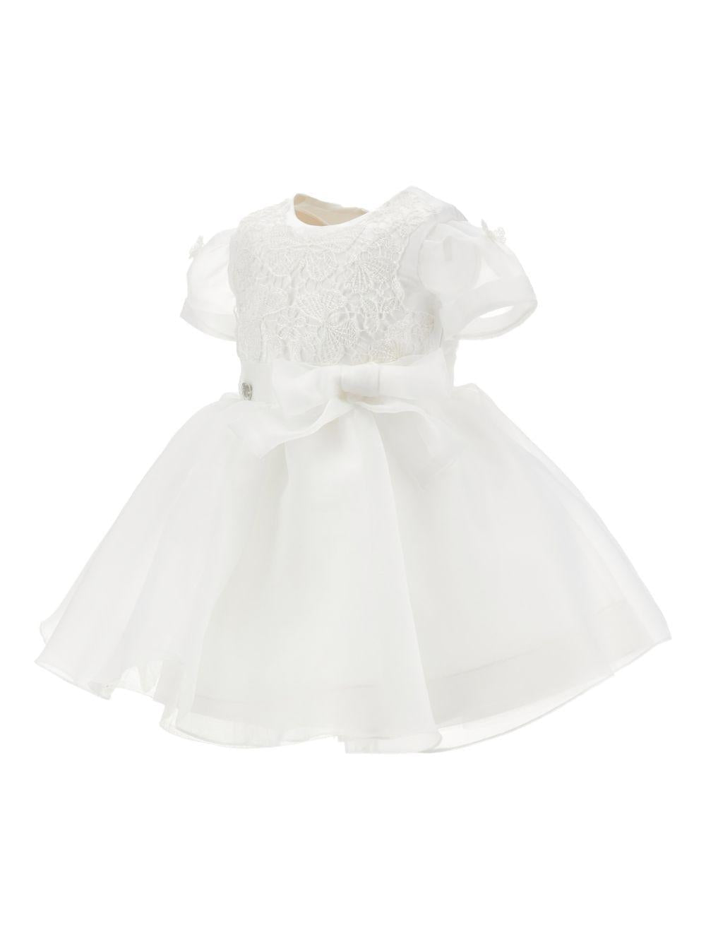 Abito per neonata Monnalisa organza - Ninna Nanna