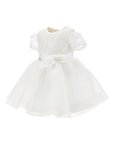 Abito per neonata Monnalisa organza - Ninna Nanna