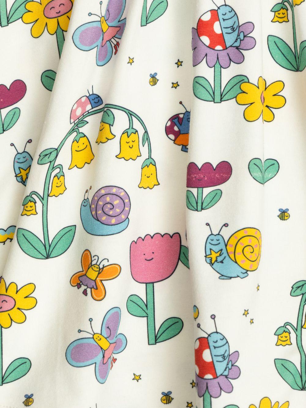 Abito per neonata Stella McCartney Kids con stampa - Ninna Nanna