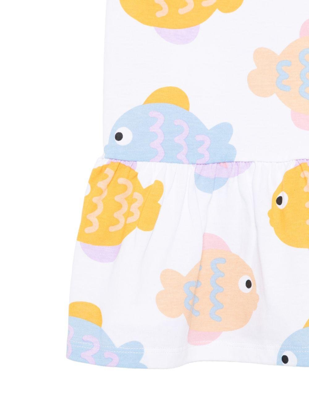 Abito per neonata Stella McCartney Kids con stampa - Ninna Nanna
