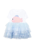 Abito per neonata Stella McCartney Kids con stampa - Ninna Nanna