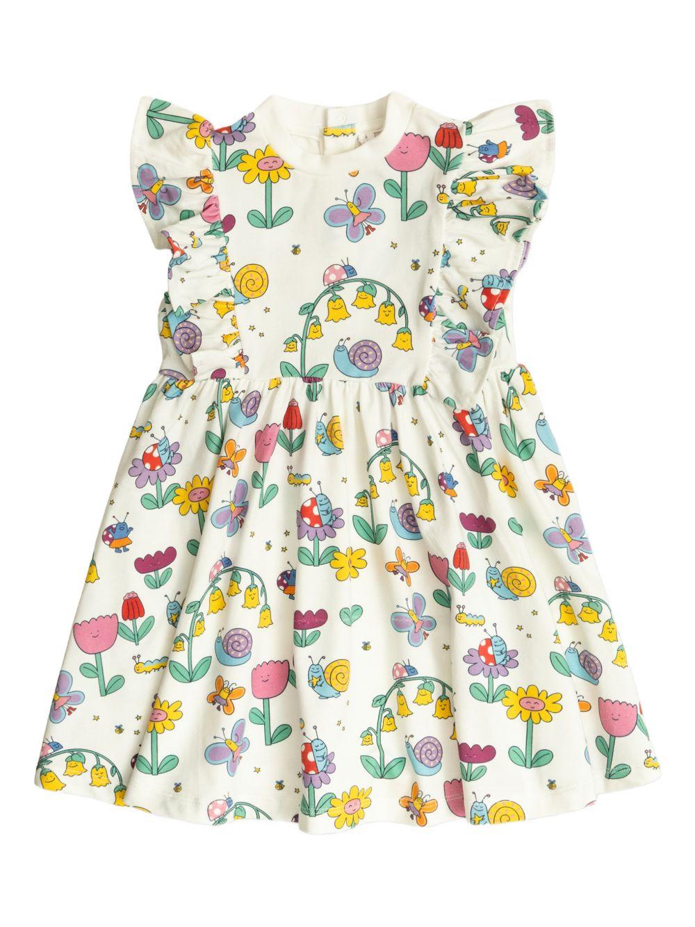 Abito per neonata Stella McCartney Kids con stampa - Ninna Nanna