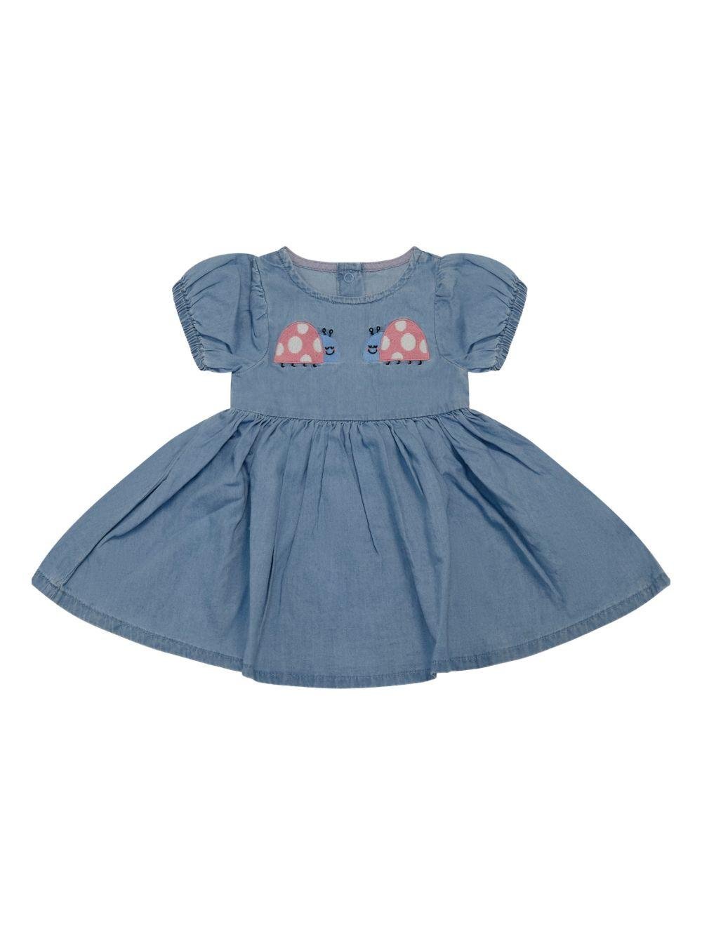 Abito per neonata Stella McCartney Kids in denim - Ninna Nanna