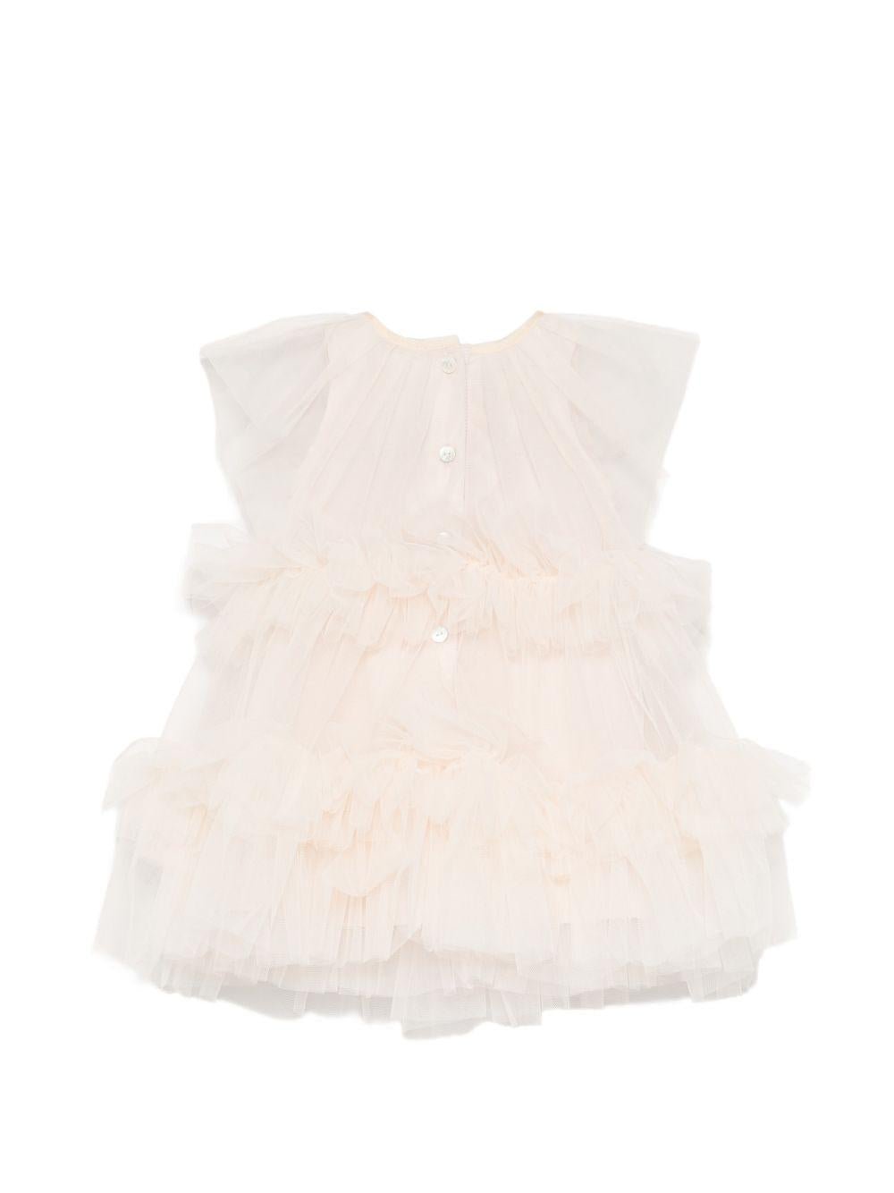 Abito per neonato Fendi Kids con rouches - Ninna Nanna