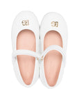 Ballerine per bambina Dolce & Gabbana Kids con logo - Ninna Nanna