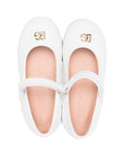 Ballerine per bambina Dolce & Gabbana Kids con logo - Ninna Nanna