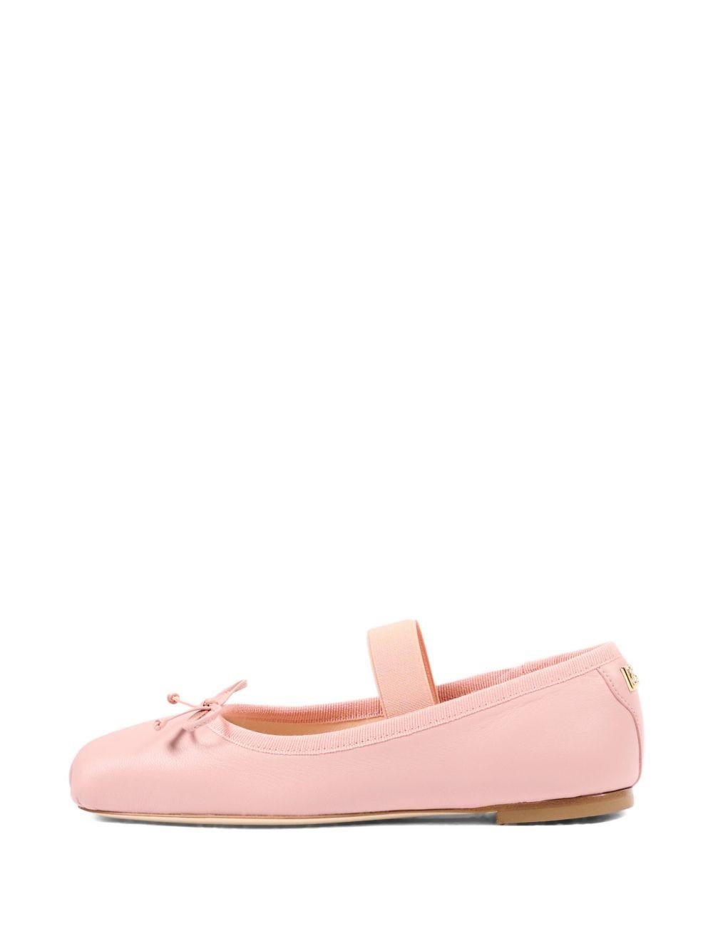 Ballerine per bambina Dolce & Gabbana Kids in pelle - Ninna Nanna