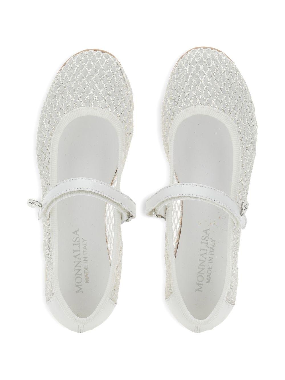 Ballerine per bambina Monnalisa a rete - Ninna Nanna