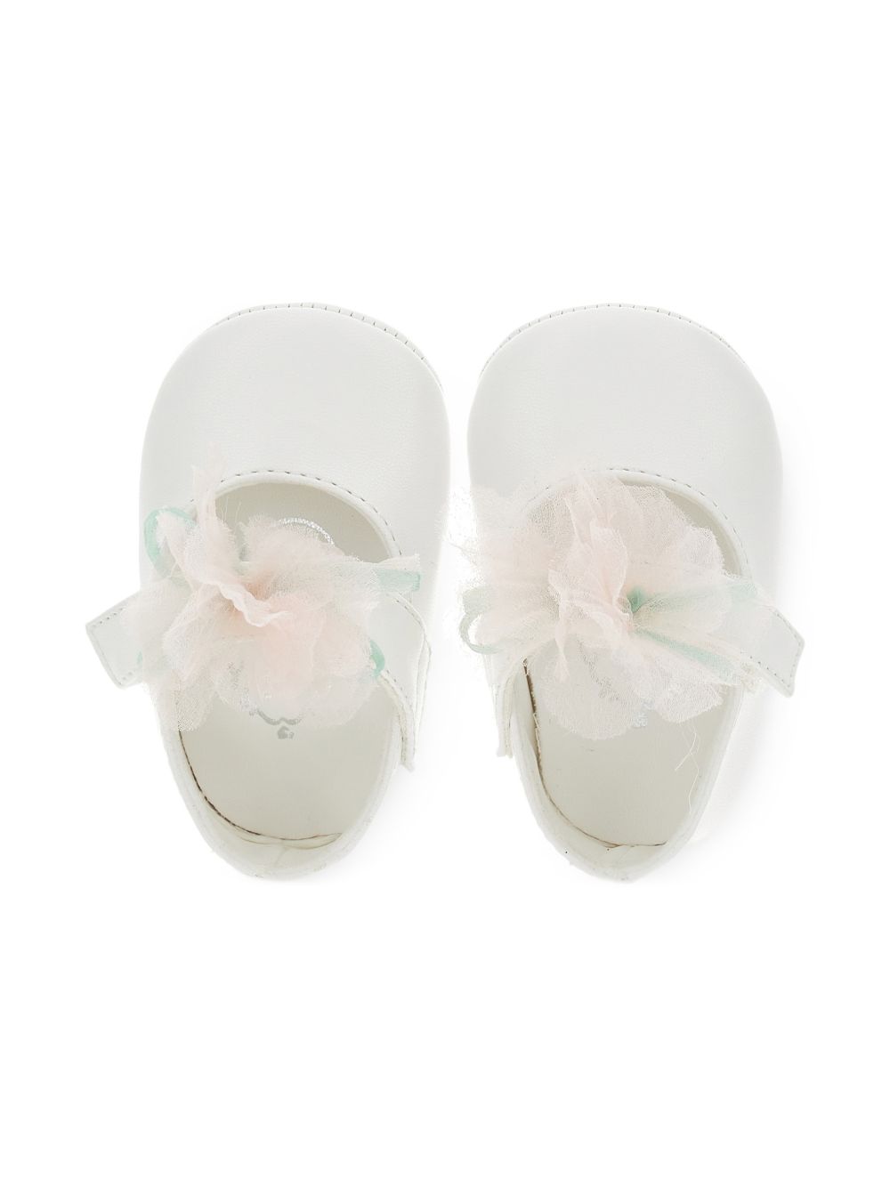 Ballerine per neonata Monnalisa con fiore - Ninna Nanna