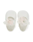 Ballerine per neonata Monnalisa con fiore - Ninna Nanna